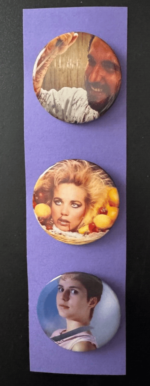 Image of PSYCHOS IN LOVE double sided poster/STICKER/buttons