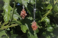 Aragonite Silver Necklace