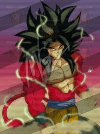 11 X 14 Art Print - Big Red Monkey Man