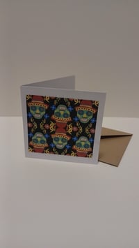 Image 2 of Mr Red Hat square card and envelope