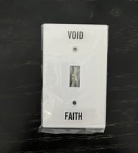 Faith/Void Light Switch Plate