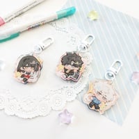 Image 1 of Link Click Mini Holo Charms (read desc)