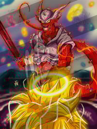 11 X 14 Art Prints - Red Jelly Bean Demon