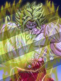 11 X 14 Art Print - Super Sand Broccoli (Z)