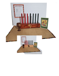 Kwanzaa Candle holder set