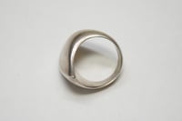 Image 3 of Vintage Georg Jensen Sterling Silver Wave Ring - #91 - Size 6 1/2