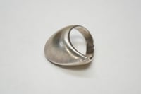 Image 4 of Vintage Georg Jensen Sterling Silver Wave Ring - #91 - Size 6 1/2