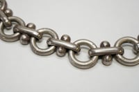 Image 5 of Heavy Mexican Silver Necklace 