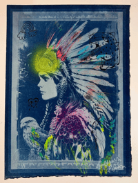 Image 2 of Daughter, Cyanotype Studies II