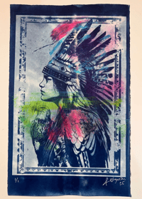 Image 3 of Daughter, Cyanotype Studies II