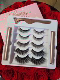 Image 4 of ✨ Luxury Magnetic Lash Kit – 5 Pair Set