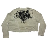 Image 2 of Thorned 1/1 crop top