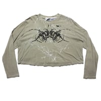 Image 1 of Thorned 1/1 crop top