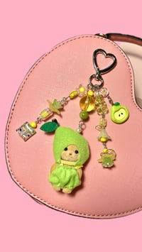 Image 2 of Fruit Series critter keychains 