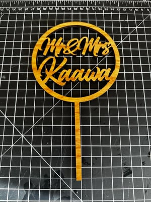 Cake Topper