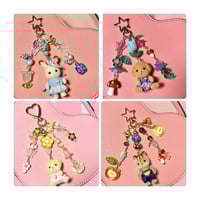 Image 1 of Garden themed critter keychains 
