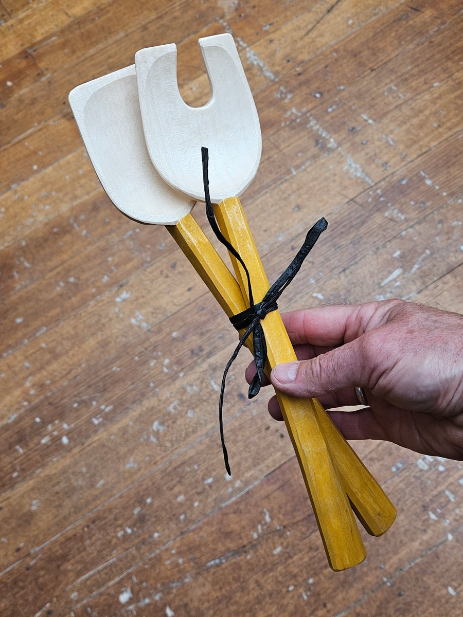 Image of Sycamore Salad Servers 