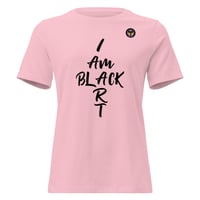 Image 2 of I Am Black Art - Women's Relaxed T-Shirt