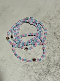 Pink and Blue Bracelet