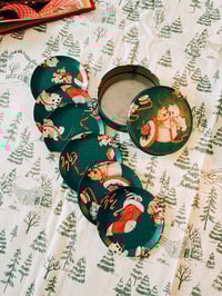 Image 1 of Christmas pals coasters