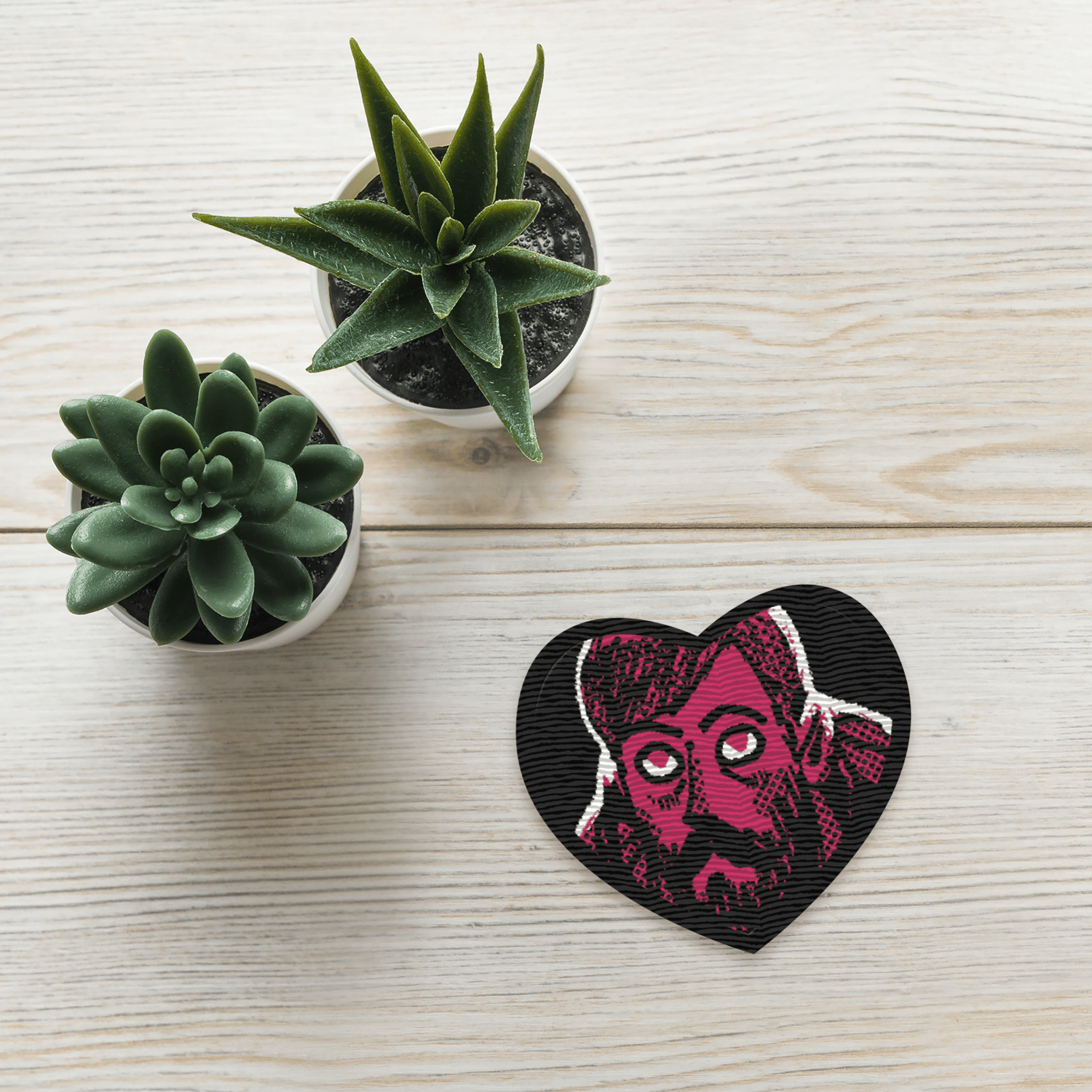 Image of Eustace Heart Embroidered Patch