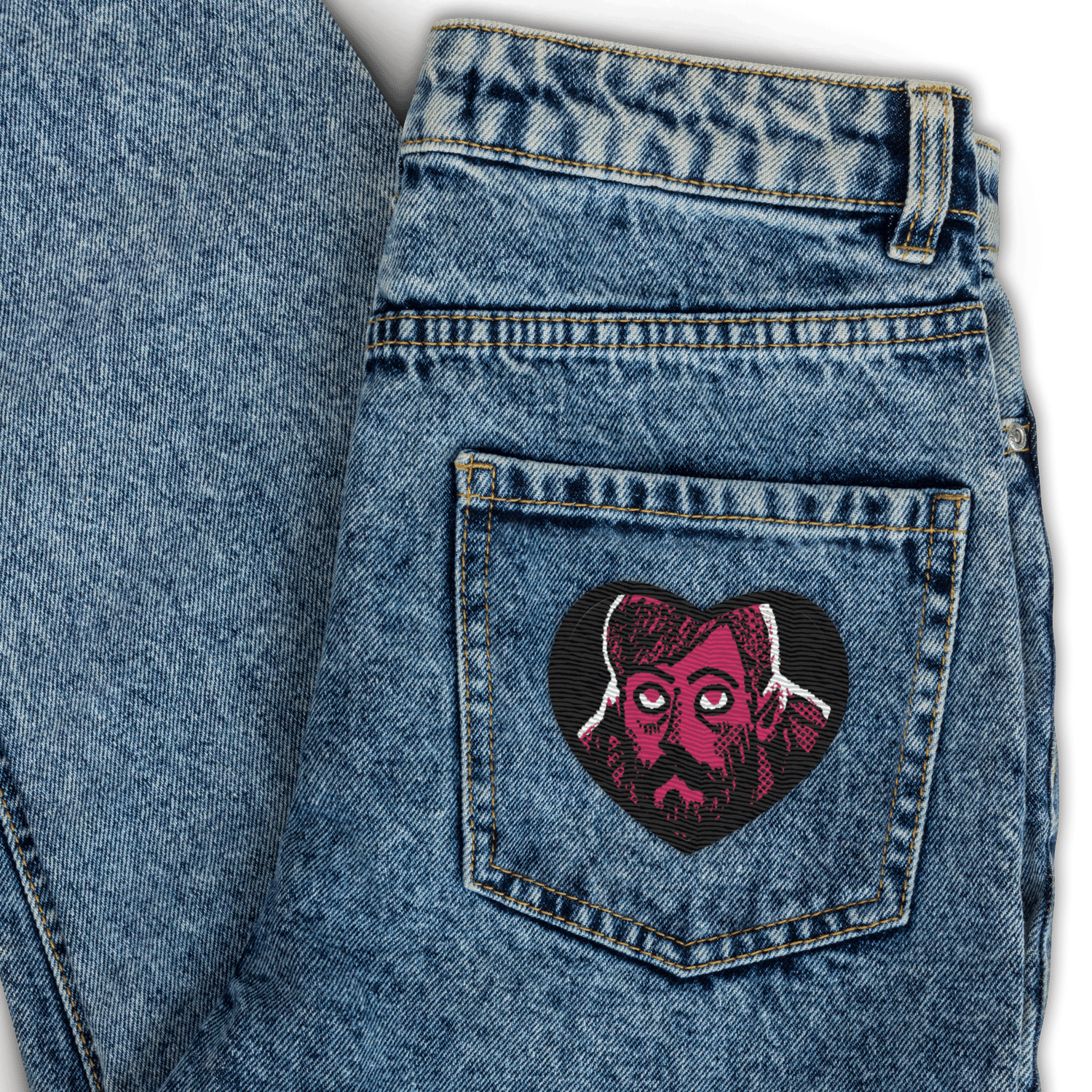 Image of Eustace Heart Embroidered Patch