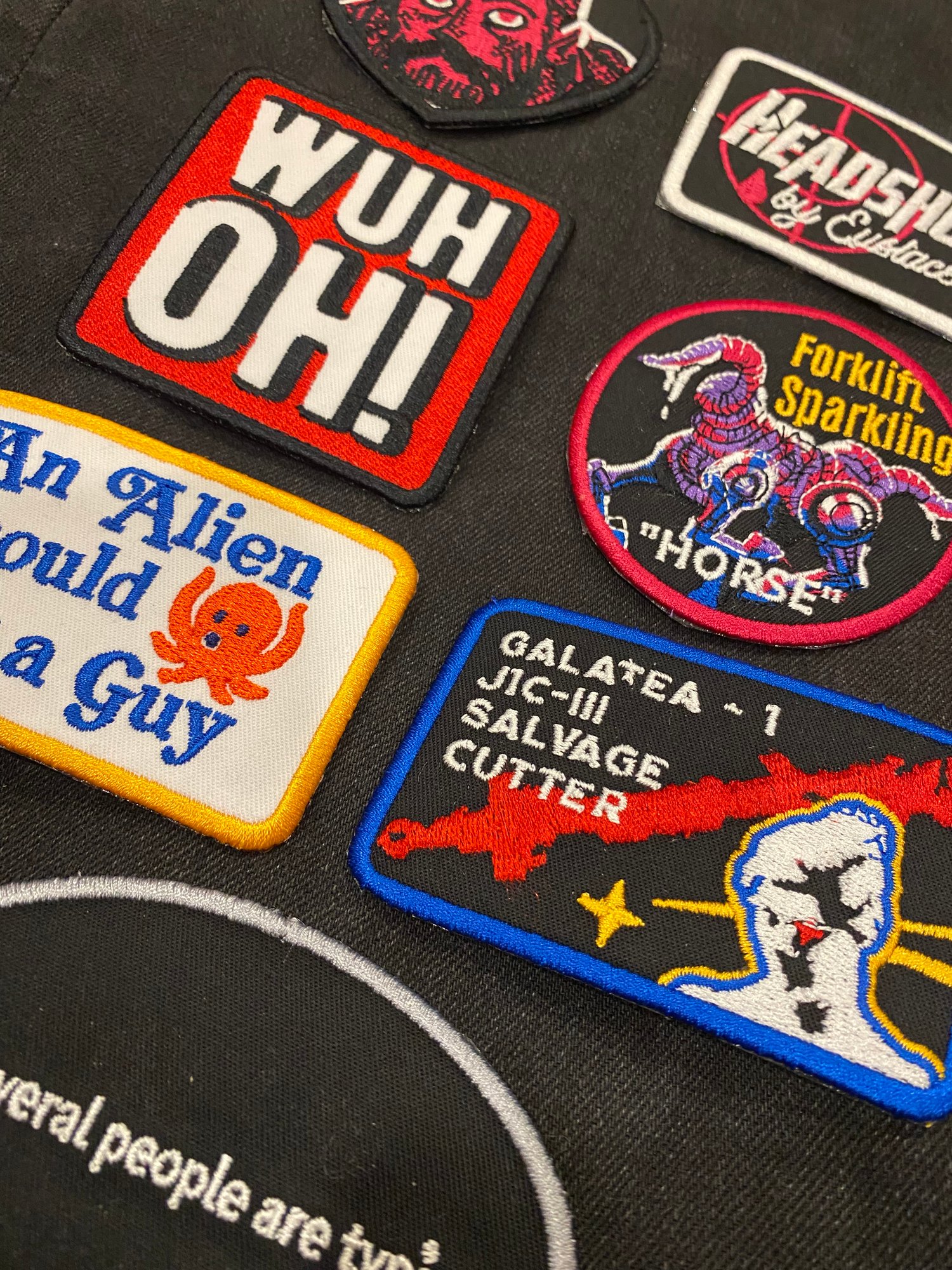 Image of Eustace Heart Embroidered Patch