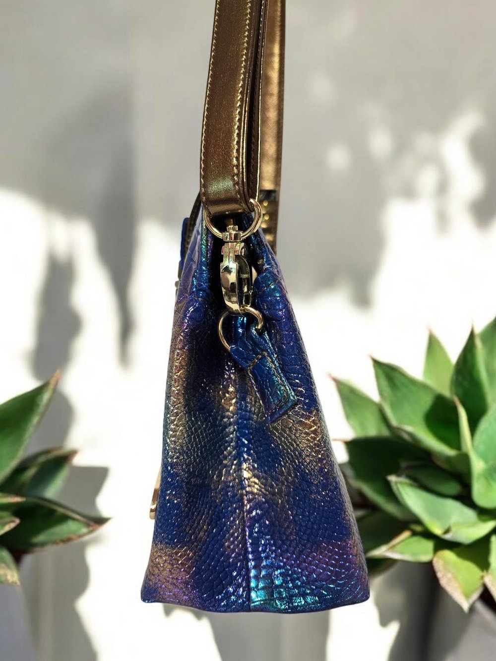 Image of Pearlized rainbow crossbody bag purse gifts for her shoulder bag