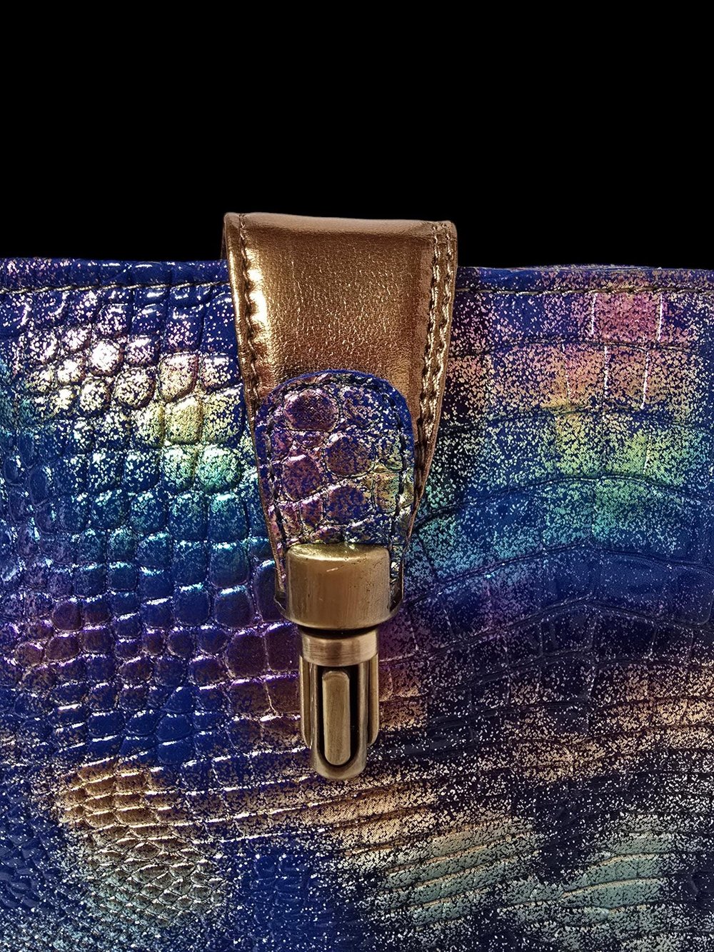 Image of Pearlized rainbow crossbody bag purse gifts for her shoulder bag