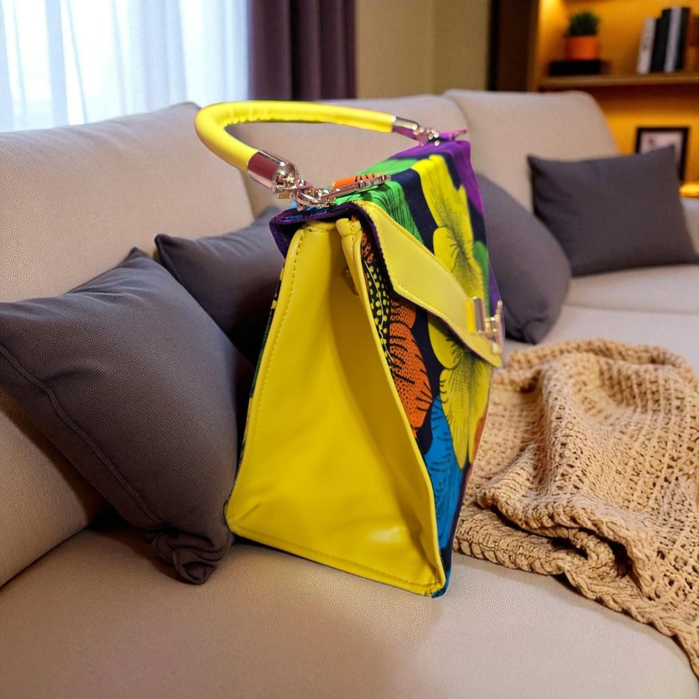 Image of Ankara Crossbody Bag – matching wallet Handmade African Print Purse, Gifts for Her”