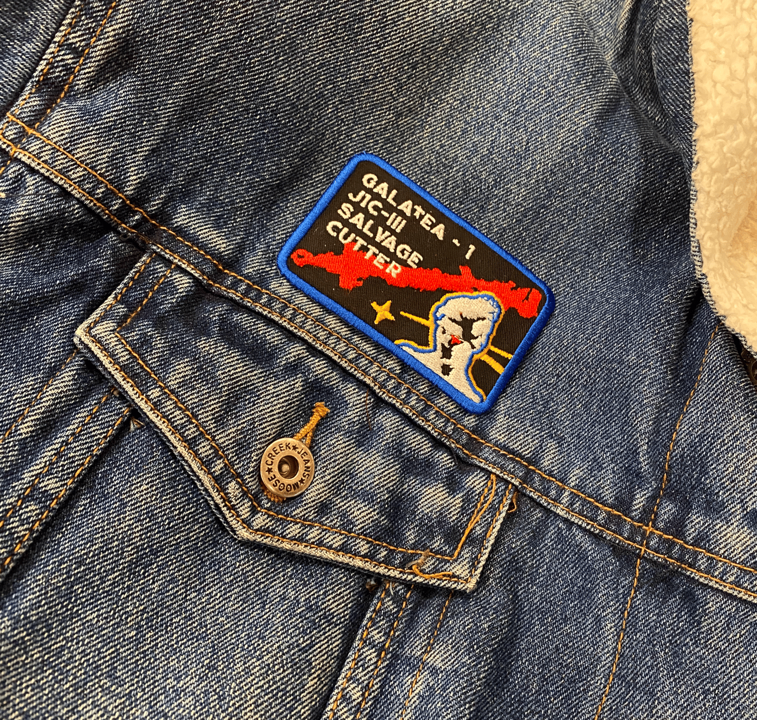 Image of Galatea-1 Crew Embroidered Patch