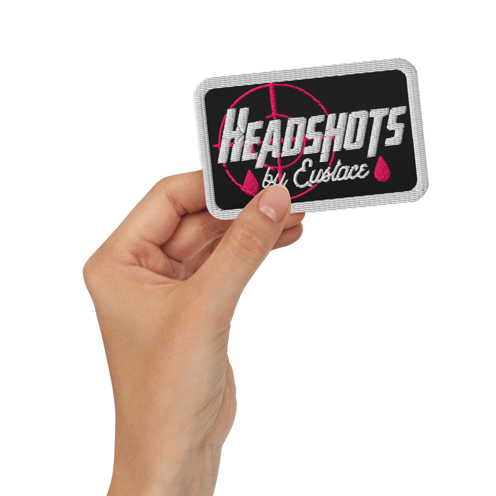 Image of Headshots by Eustace Embroidered Patch