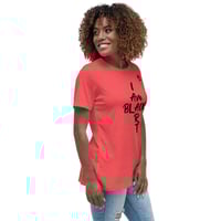 Image 3 of I Am Black Art - Women's Relaxed T-Shirt