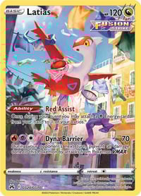 Latias - Crown Zenith: Galarian Gallery - Near Mint