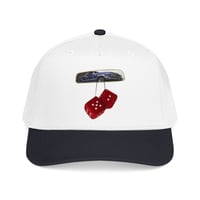 Image 2 of El Camino Dice Snapback (White/Black)