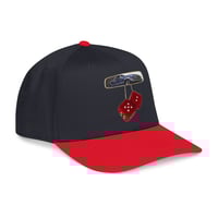 Image 1 of El Camino Dice Snapback (Red/Black)