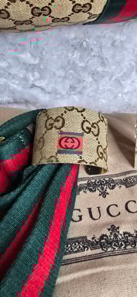 Image 6 of Extra Large Gorgeous Girl tote with clutch, earrings & cuff bracelet