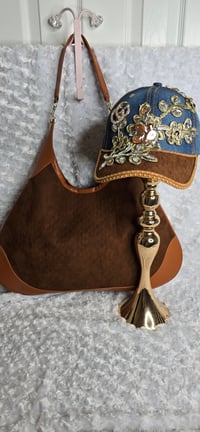 Image 1 of Brown Large Gorgeous Girl Hobo