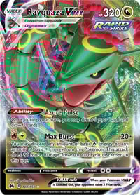Rayquaza VMAX (102) - Crown Zenith - Near Mint