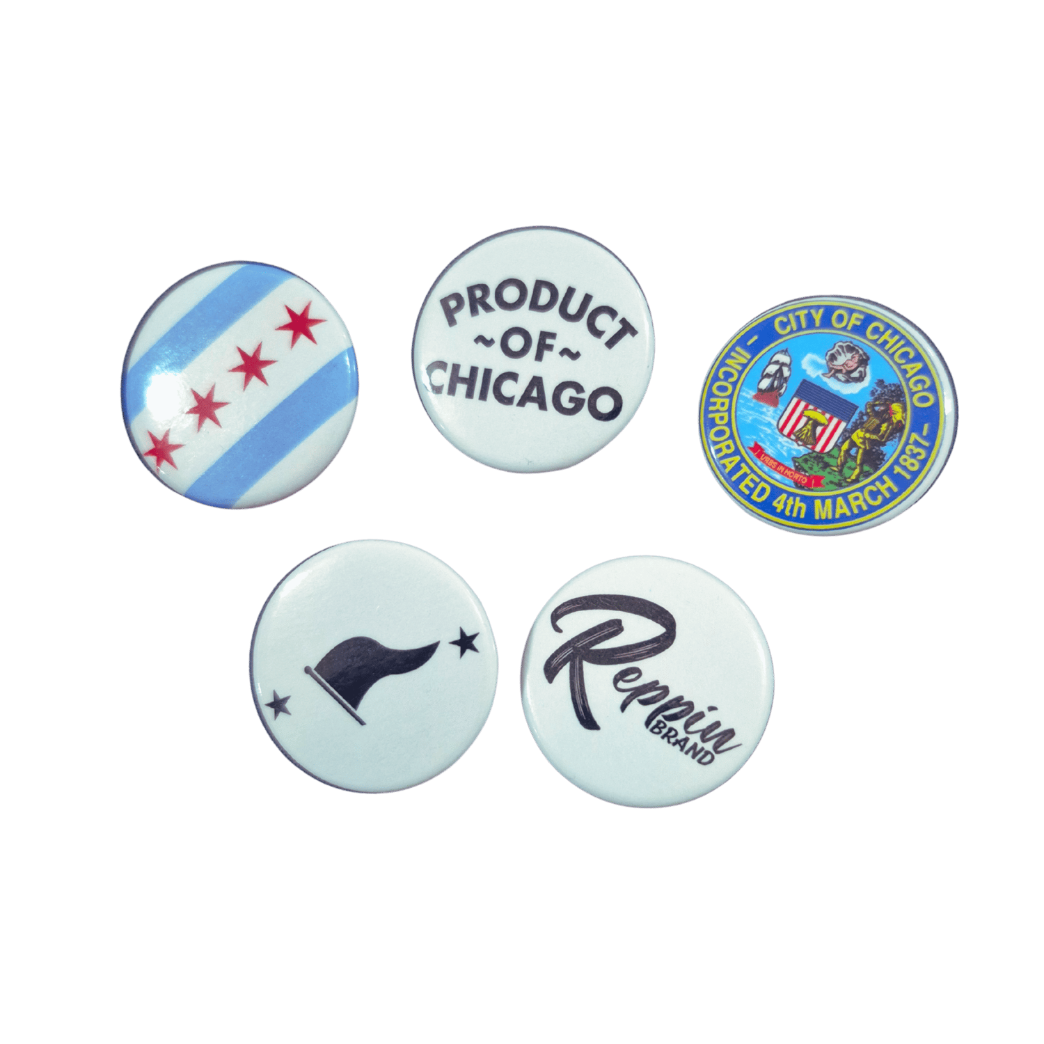 Image of 5 BUTTON PACK