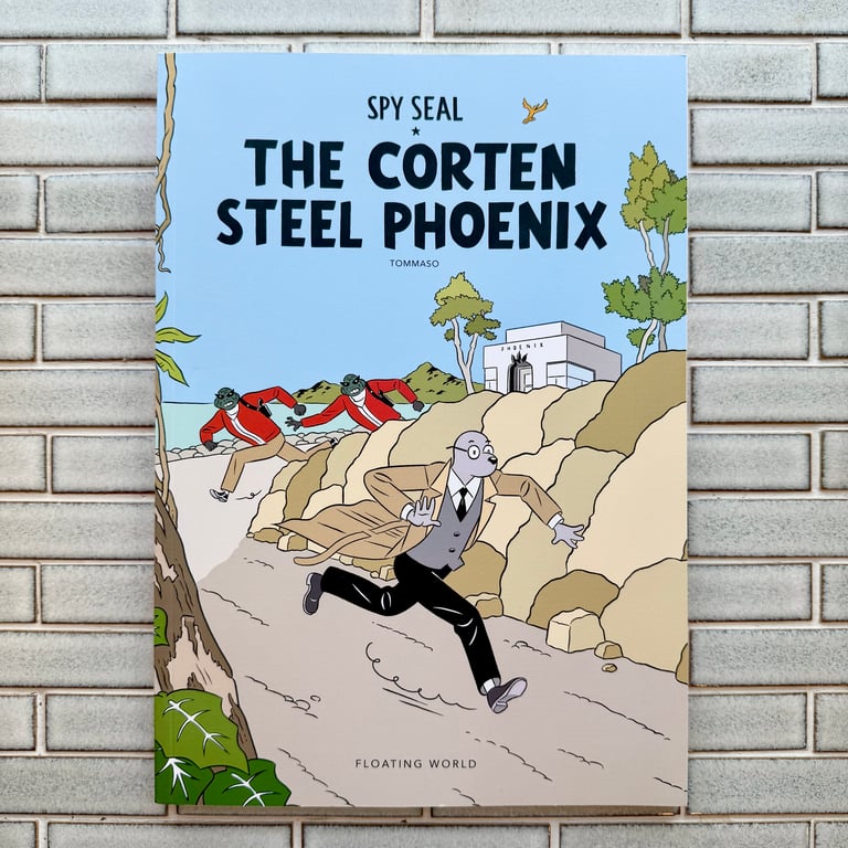 Spy Seal: The Corten Steel Phoenix by Rich Tommaso