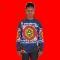 Image 4 of THE WEATHER IS HAPPENING WEATHER REALM UNISEX CREW NECK SWEATSHIRT