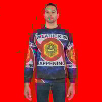 Image 5 of THE WEATHER IS HAPPENING WEATHER REALM UNISEX CREW NECK SWEATSHIRT