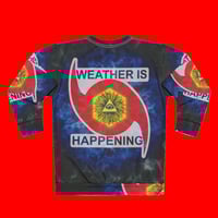 Image 3 of THE WEATHER IS HAPPENING WEATHER REALM UNISEX CREW NECK SWEATSHIRT