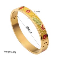 Image 6 of Fleur Mosaic Bangle - 4 Colours