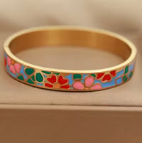 Image 4 of Fleur Mosaic Bangle - 4 Colours
