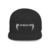 Image 1 of Blackguard Logo Flat Bill Snapback Cap