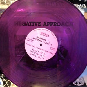 Image of Negative Approach – Tied Down (Purple Vinyl)