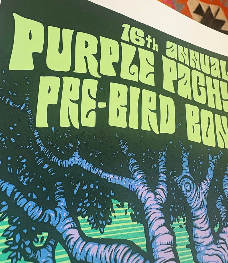 16TH ANNUAL PURPLE PACHYDERM PARTY POSTER -NOR CAL, 2024 - REG  EDITION