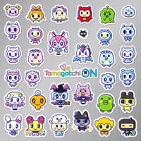 Image 2 of Tamagotchi On: Fairy & Magic Sticker/Magnet Sets (34 Pieces) 
